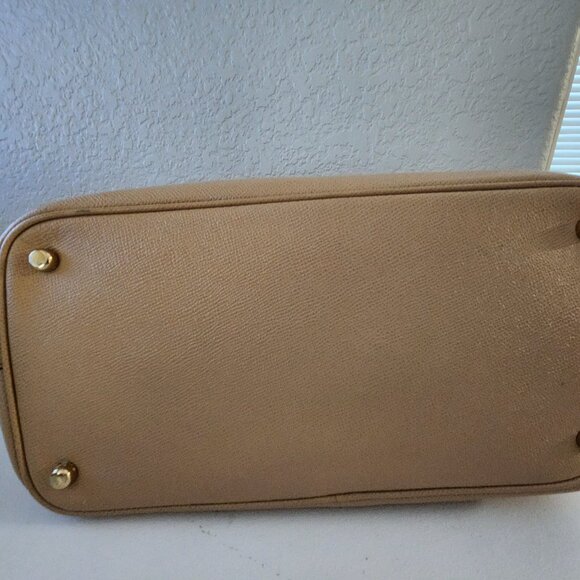 Euc Coach Kitt Carryall Tan Leather Shoulder Bag Handbag - Picture 10 of 13